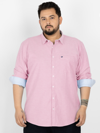 WHATZ Premium Oxford Shirt for Men Full Sleeves