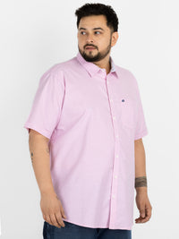 WHATZ Premium Oxford Shirt for Men Half Sleeve