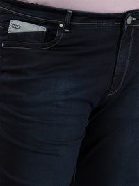 WHATZ Relax Fit Dark Indigo Denim Jeans for Men