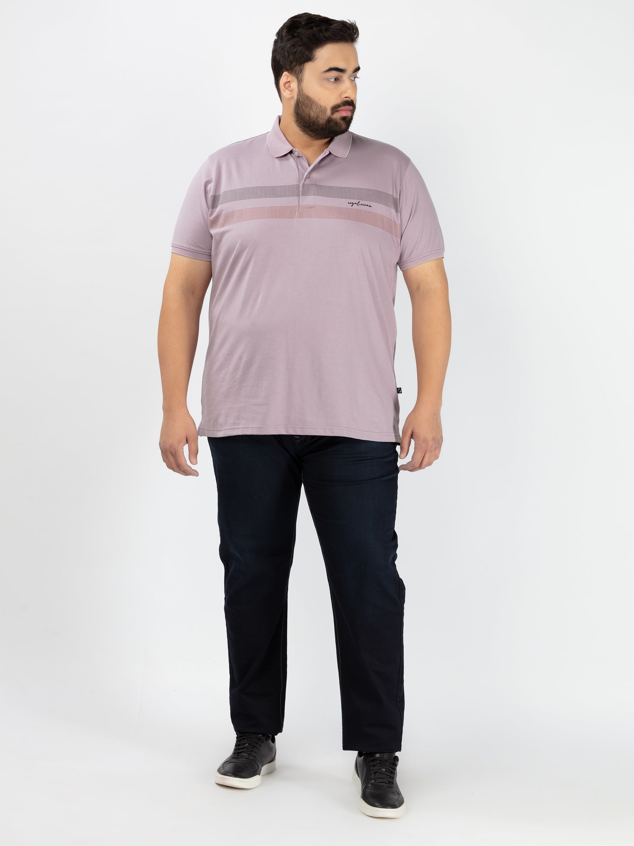 WHATZ Relax Fit Dark Indigo Denim Jeans for Men