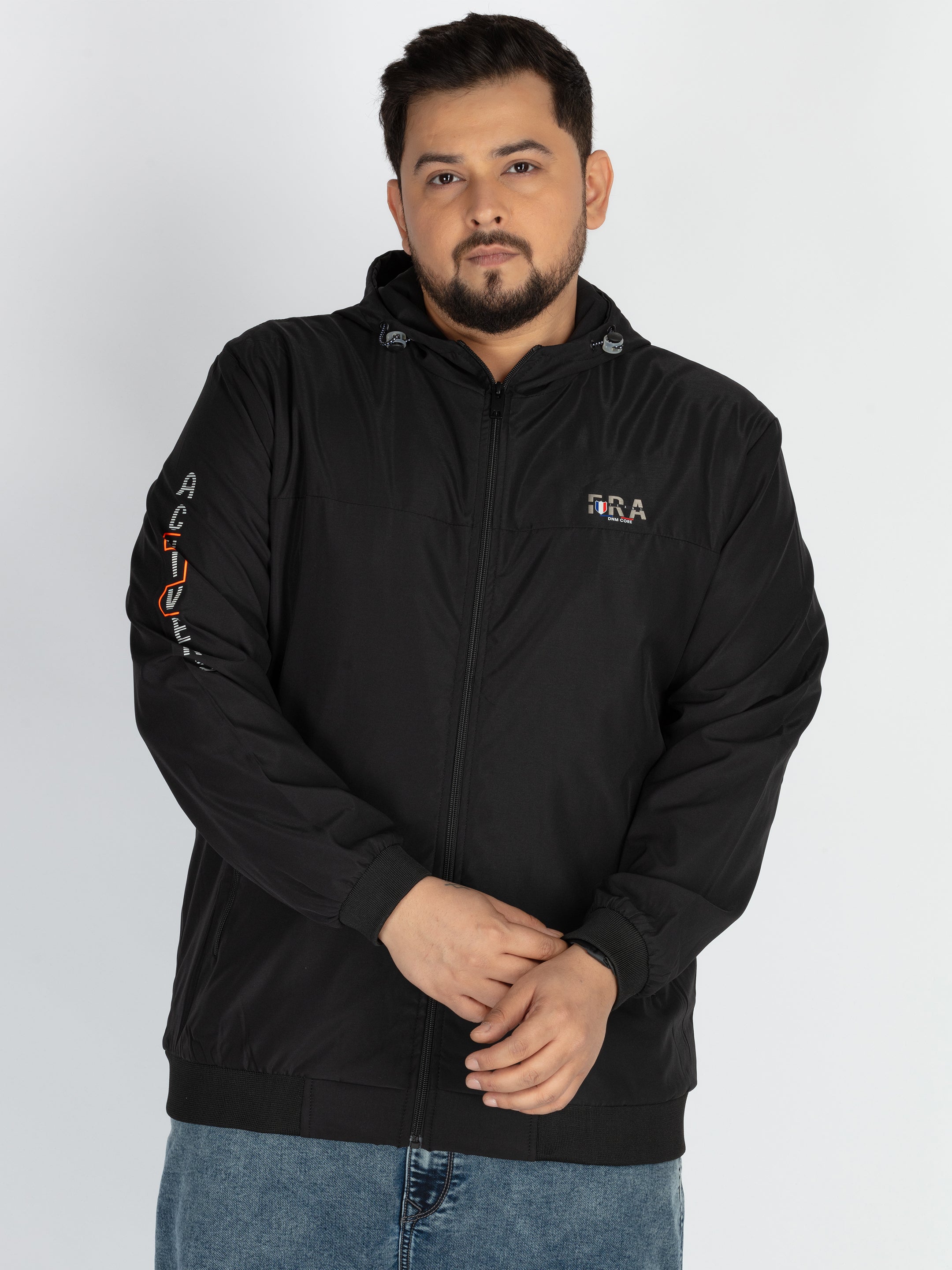 WHATZ Open Front Wind-cheater Jacket For Men – So What Fashion