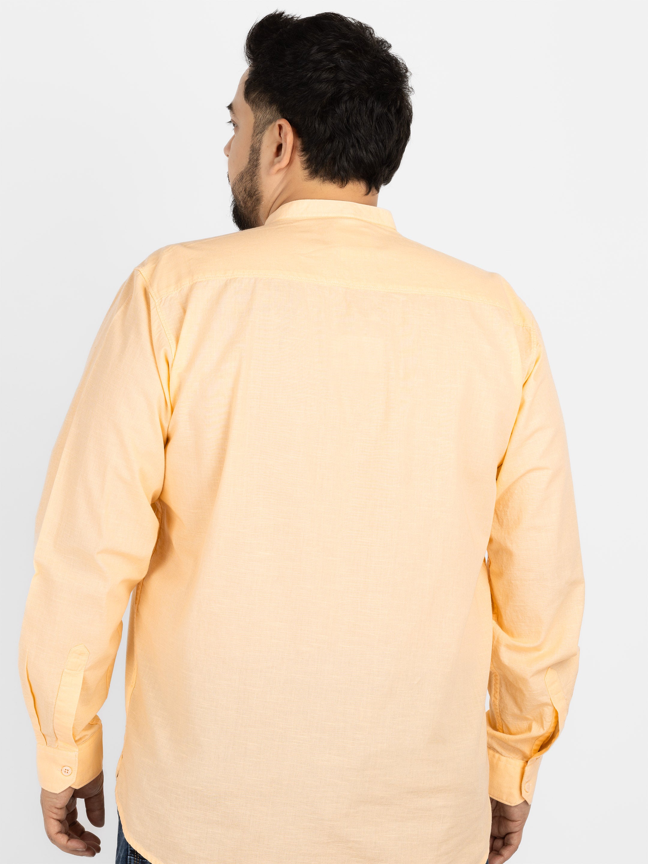 WHATZ Quiet Form Solid Short Kurta for Men