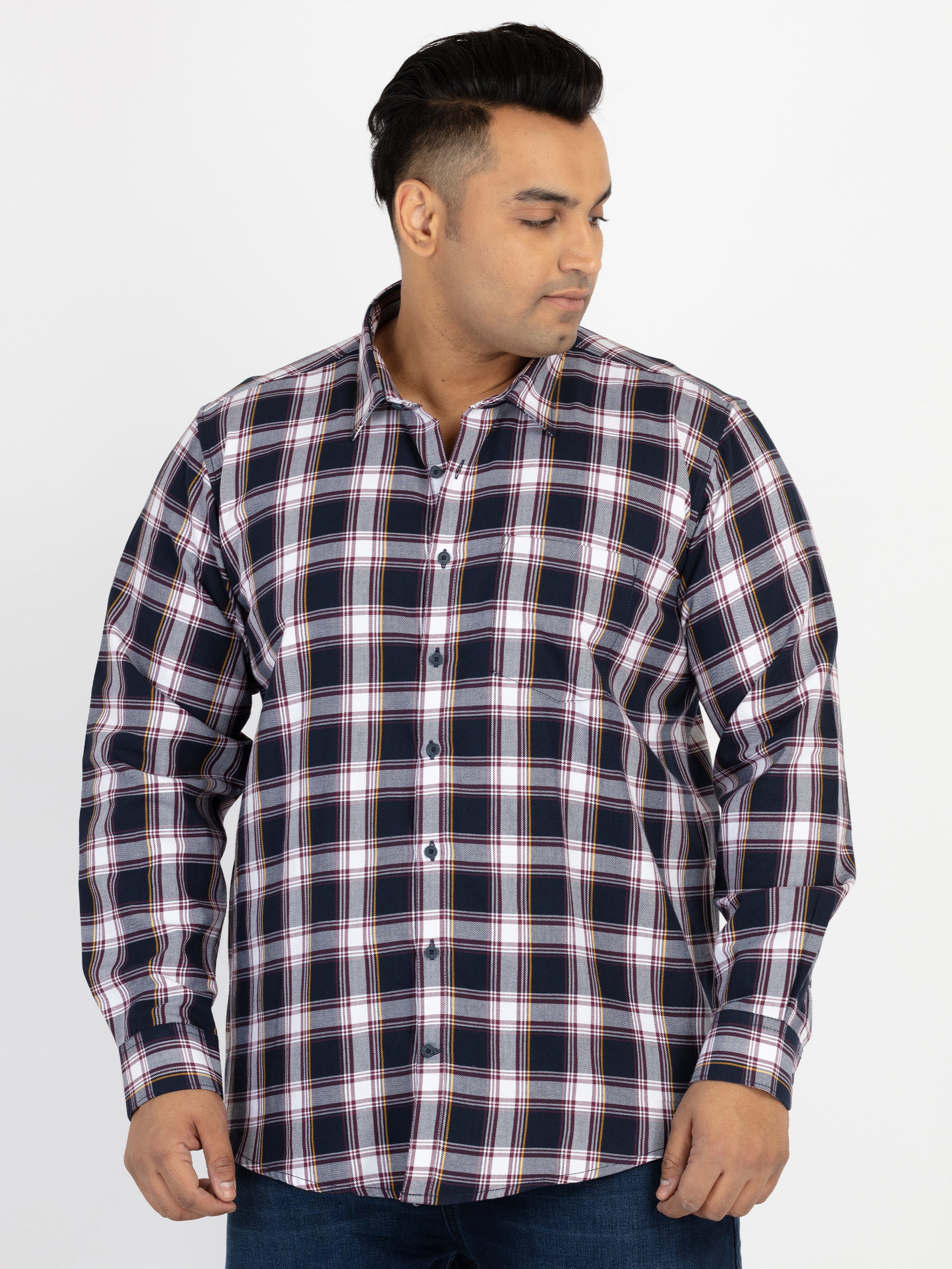 WHATZ Classic Check Shirt For Men – So What Fashion