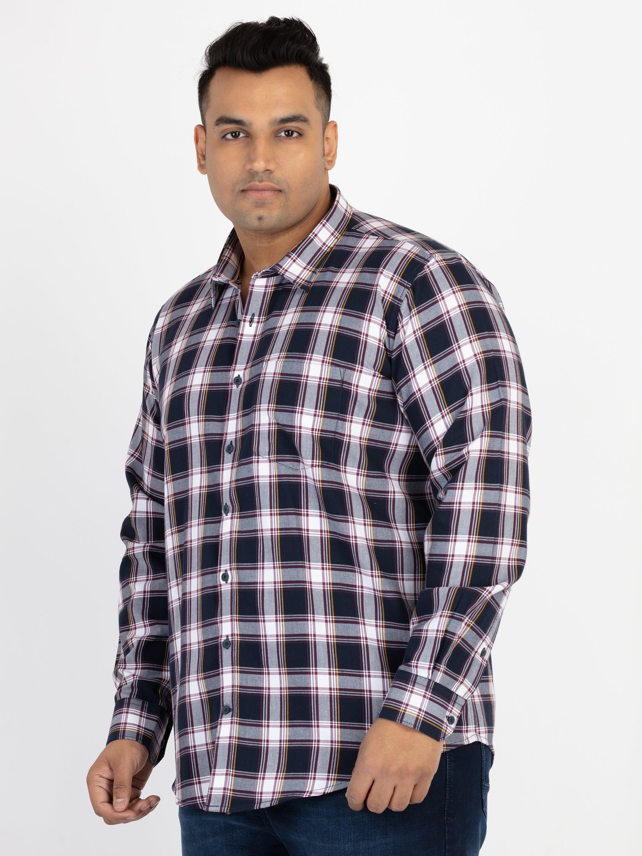 WHATZ Classic Check Shirt For Men – So What Fashion