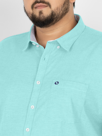 WHATZ Premium Oxford Shirt for Men Full Sleeves