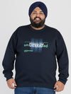 WHATZ Everyday Cotton Sweatshirt for Men