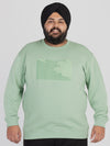 WHATZ Everyday Cotton Sweatshirt for Men