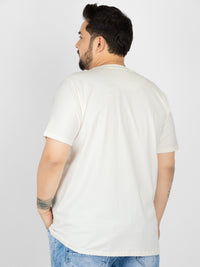 WHATZ Botanic Panel Graphic Round Neck T-Shirt for Men