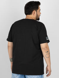 WHATZ Motivational Graphic Round Neck T-Shirt for Men