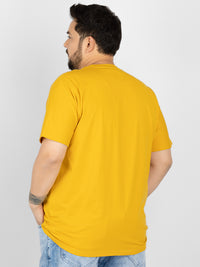 WHATZ Botanic Panel Graphic Round Neck T-Shirt for Men