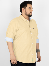 WHATZ Premium Oxford Shirt for Men Full Sleeves