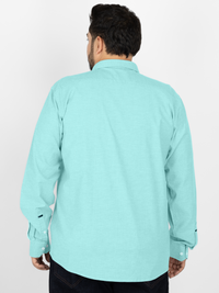 WHATZ Premium Oxford Shirt for Men Full Sleeves