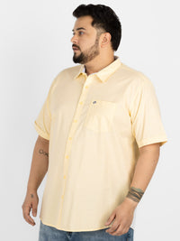 WHATZ Premium Oxford Shirt for Men Half Sleeve