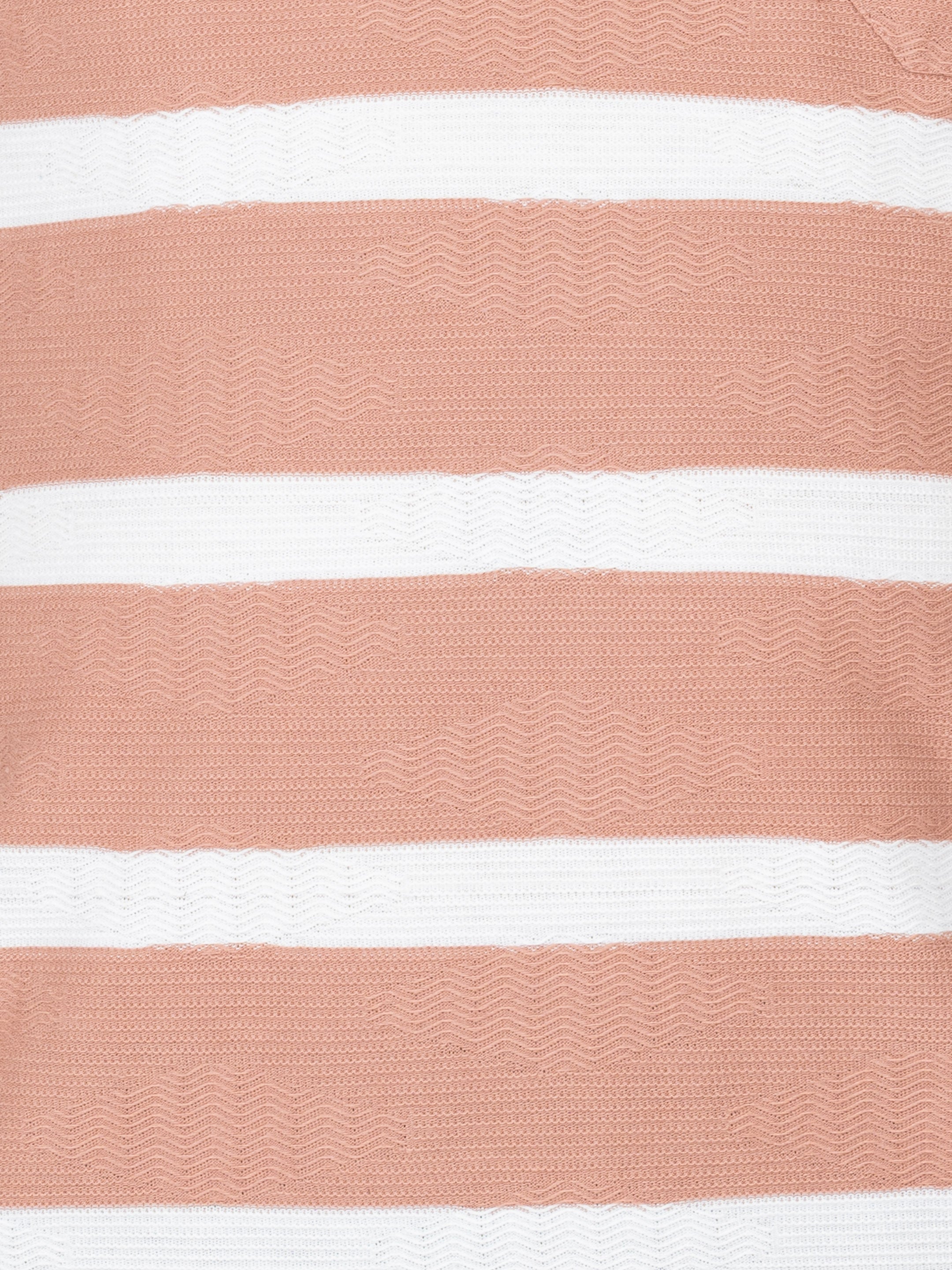 WHATZ Urban Stripe Jacquard Polo T-shirt For Men
