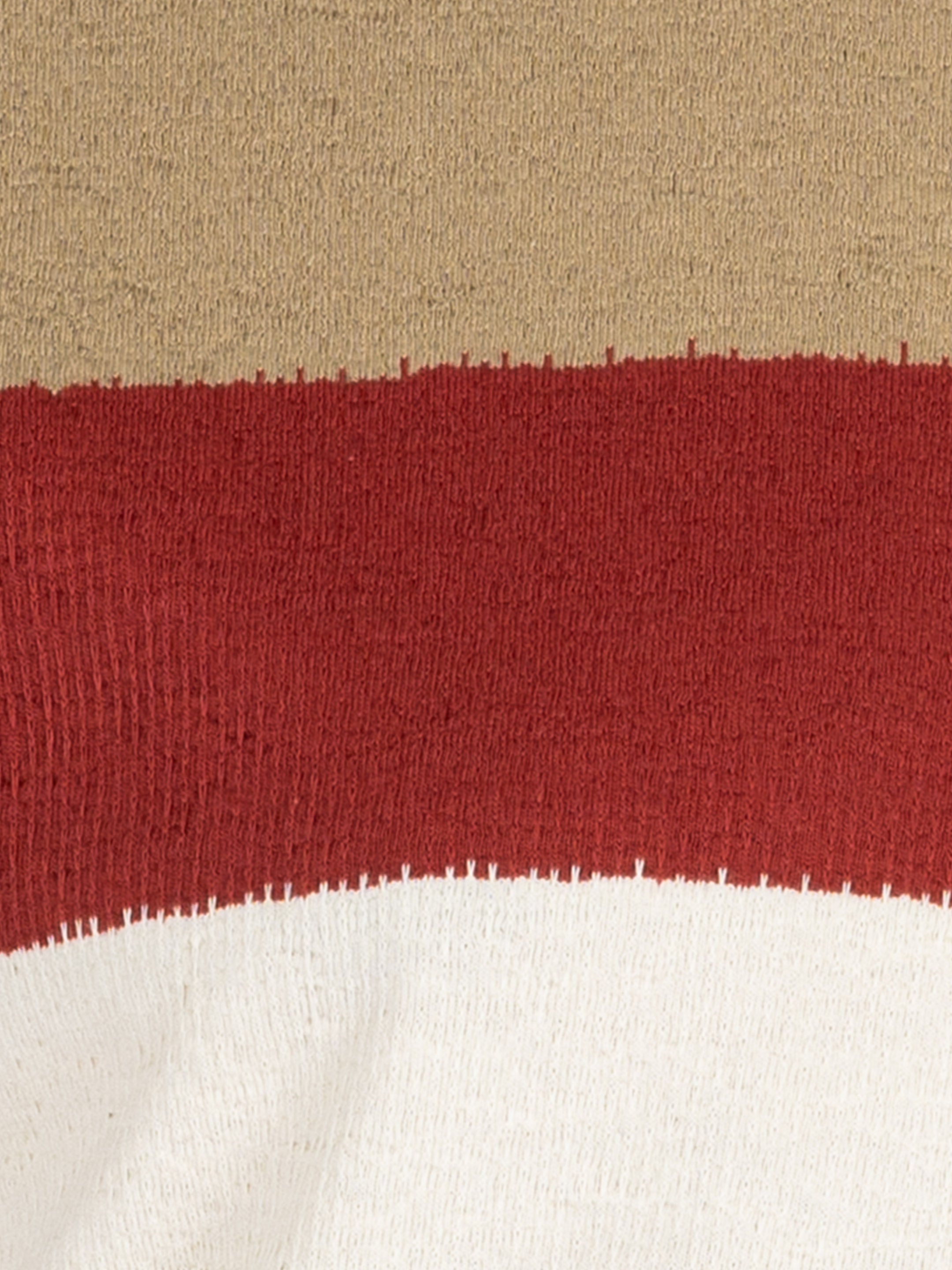 WHATZ Colourblocked Neutral Polo T-Shirt For Men