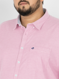 WHATZ Premium Oxford Shirt for Men Full Sleeves