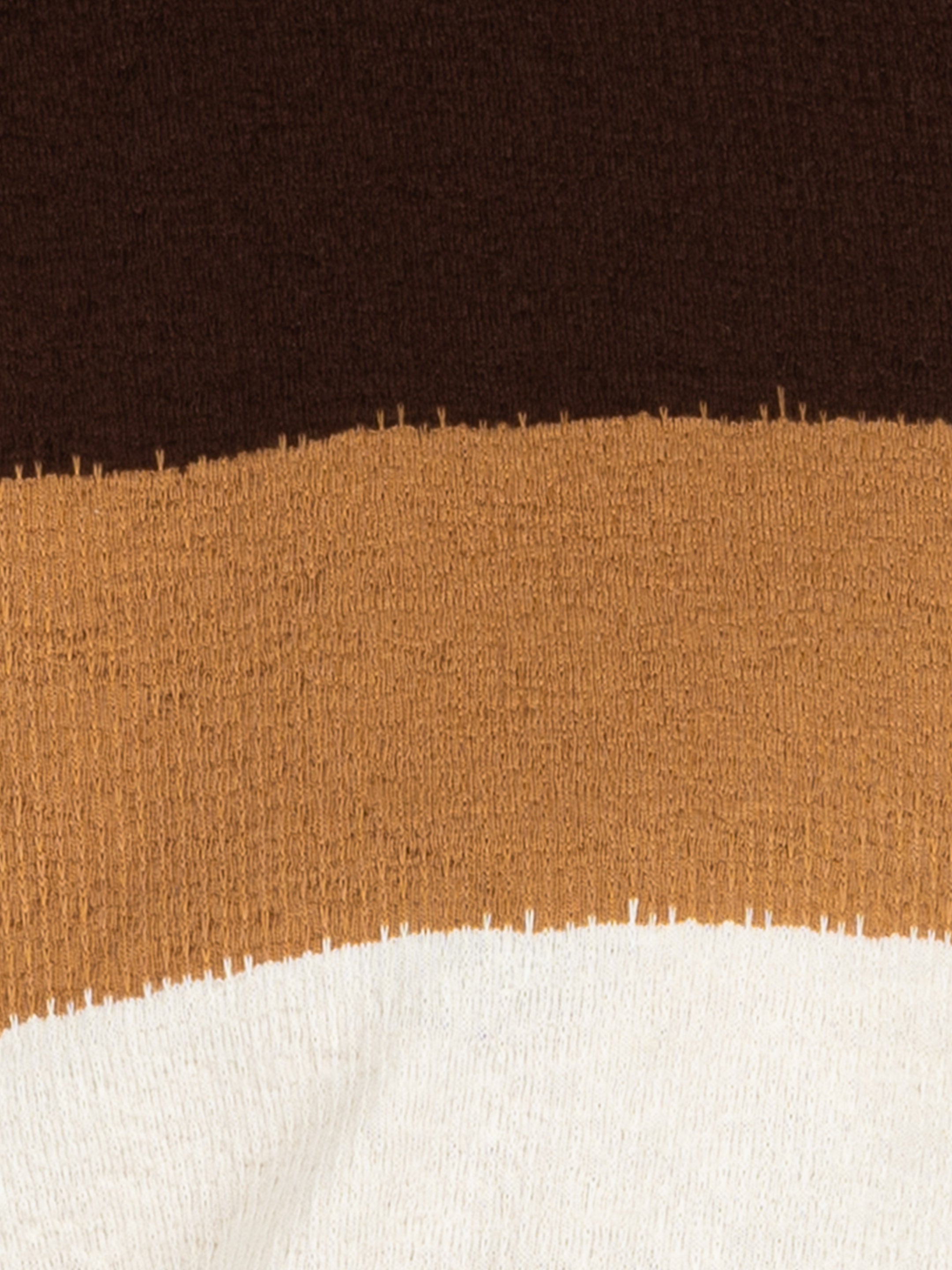 WHATZ Colourblocked Neutral Polo T-Shirt For Men