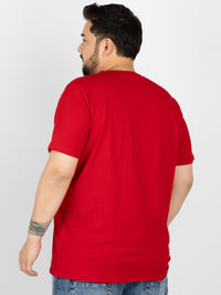 WHATZ Change Nothing Slogan Graphic Round Neck T-Shirt For Men