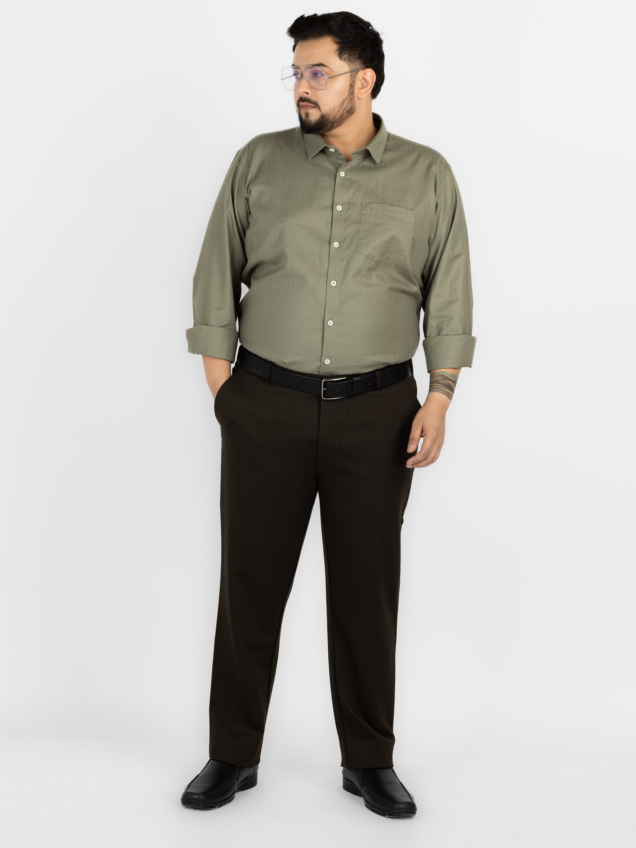 WHATZ Premium Tailored Formal Trousers for Men