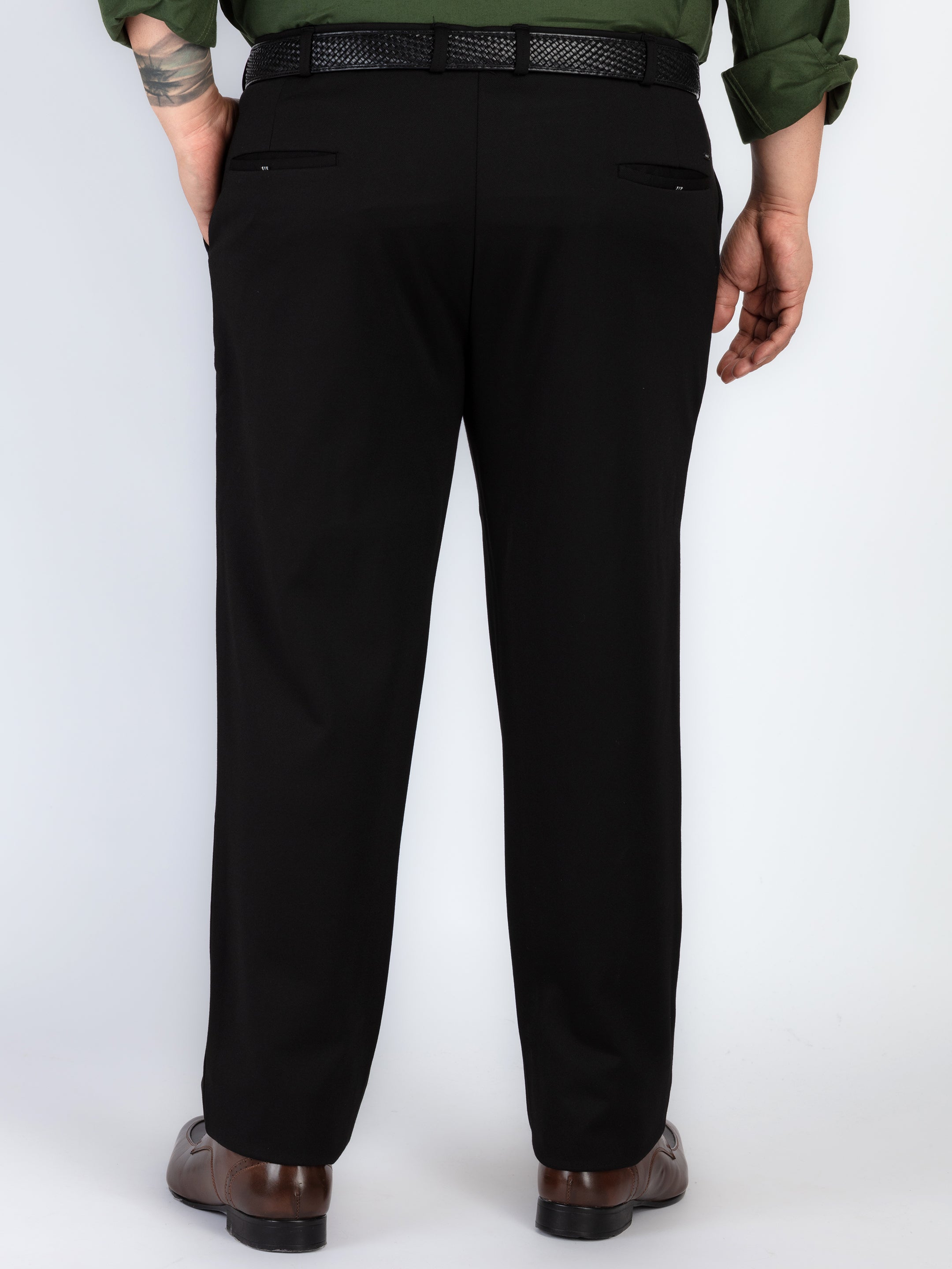 WHATZ Premium Tailored Formal Trousers for Men