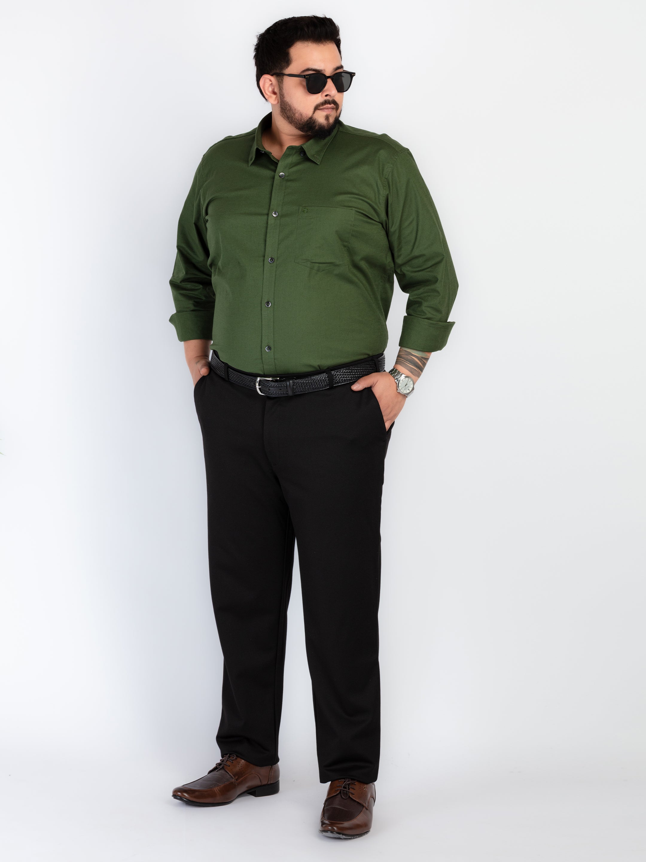 WHATZ Premium Tailored Formal Trousers for Men