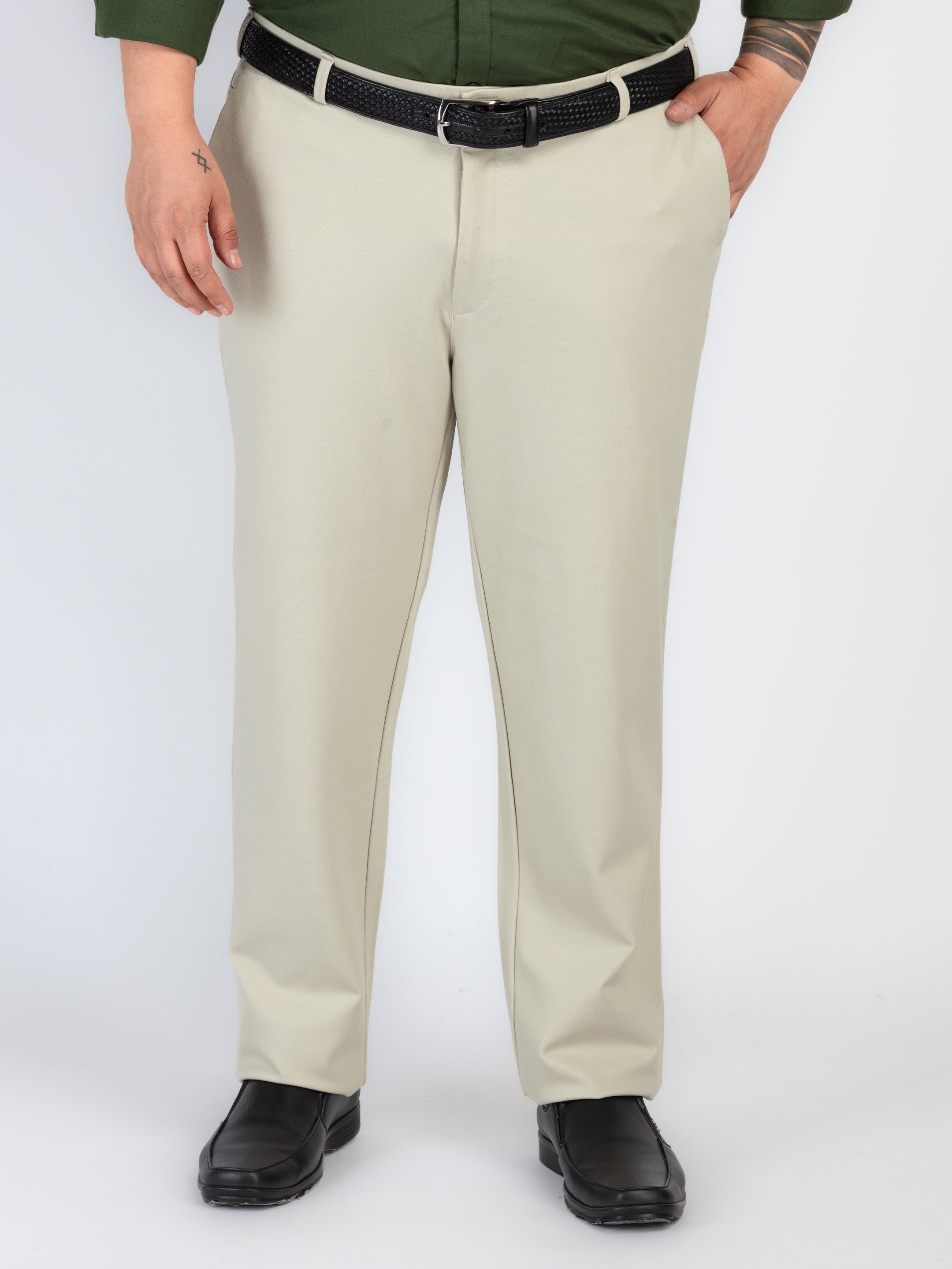 WHATZ Premium Tailored Formal Trousers for Men