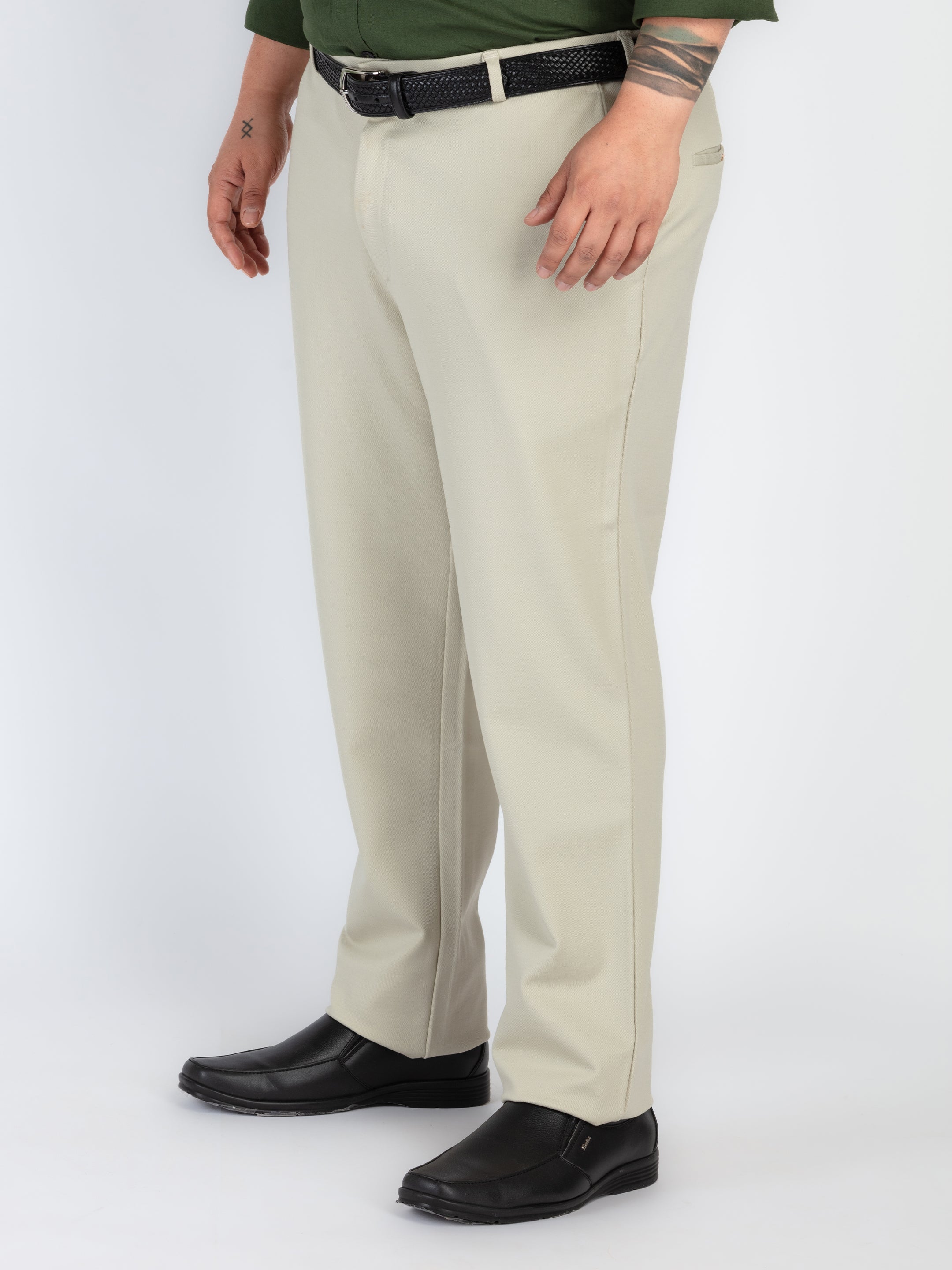WHATZ Premium Tailored Formal Trousers for Men