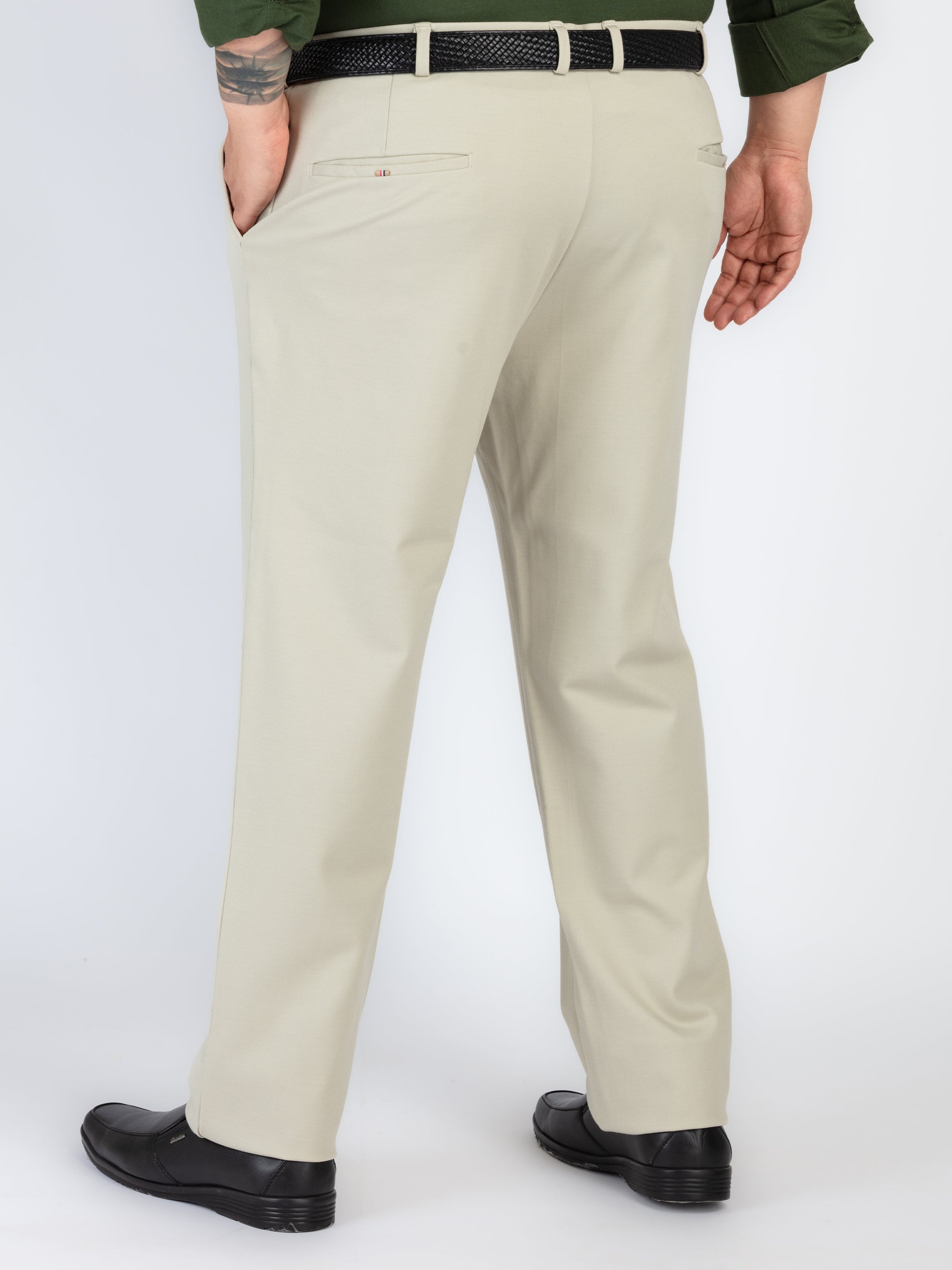 WHATZ Premium Tailored Formal Trousers for Men