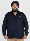 WHATZ Dual Pocket Utility Shirt for Men