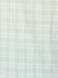WHATZ Grid Checked Half Sleeve Shirt For Men