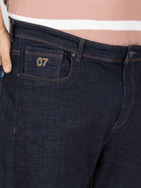 WHATZ Raw-Edge Relaxed Denim Jeans for Men