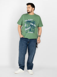 WHATZ Flux Essential Relaxed Denim Jeans for Men