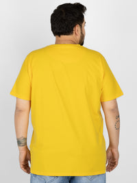 WHATZ Change Nothing Slogan Graphic Round Neck T-Shirt For Men