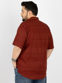 WHATZ Core Mandarian Fusion Short Kurta for Men