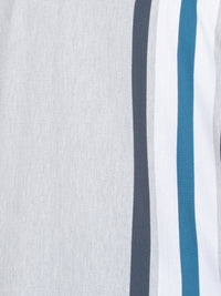 WHATZ Kinetic Stripe Polo T-Shirt for Men