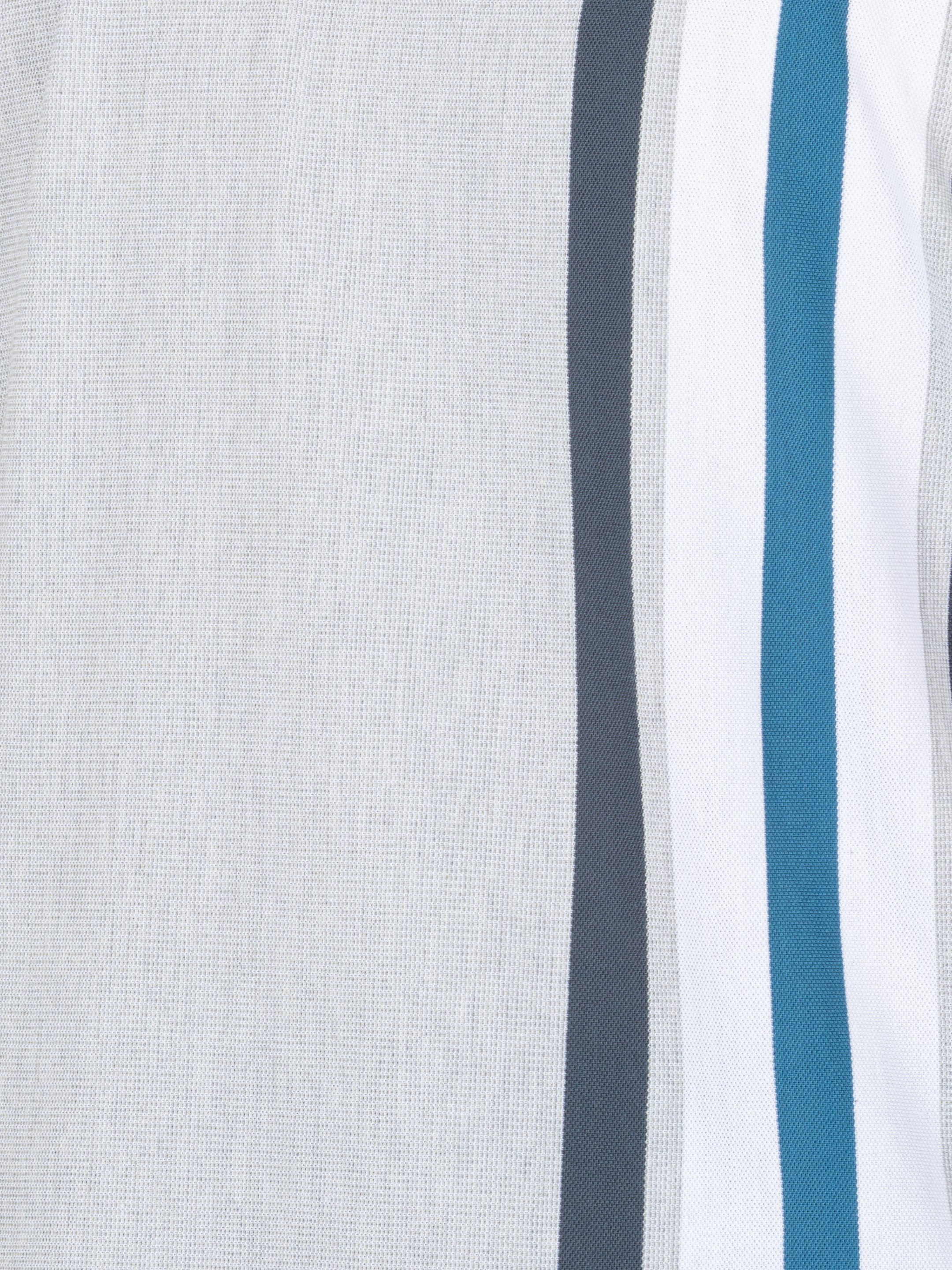 WHATZ Kinetic Stripe Polo T-Shirt for Men
