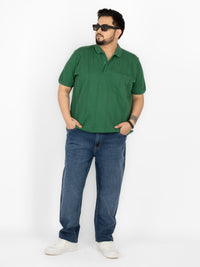 WHATZ Apex Chevron Jacquard Polo T-Shirt for Men