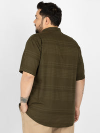 WHATZ Core Mandarian Fusion Short Kurta for Men