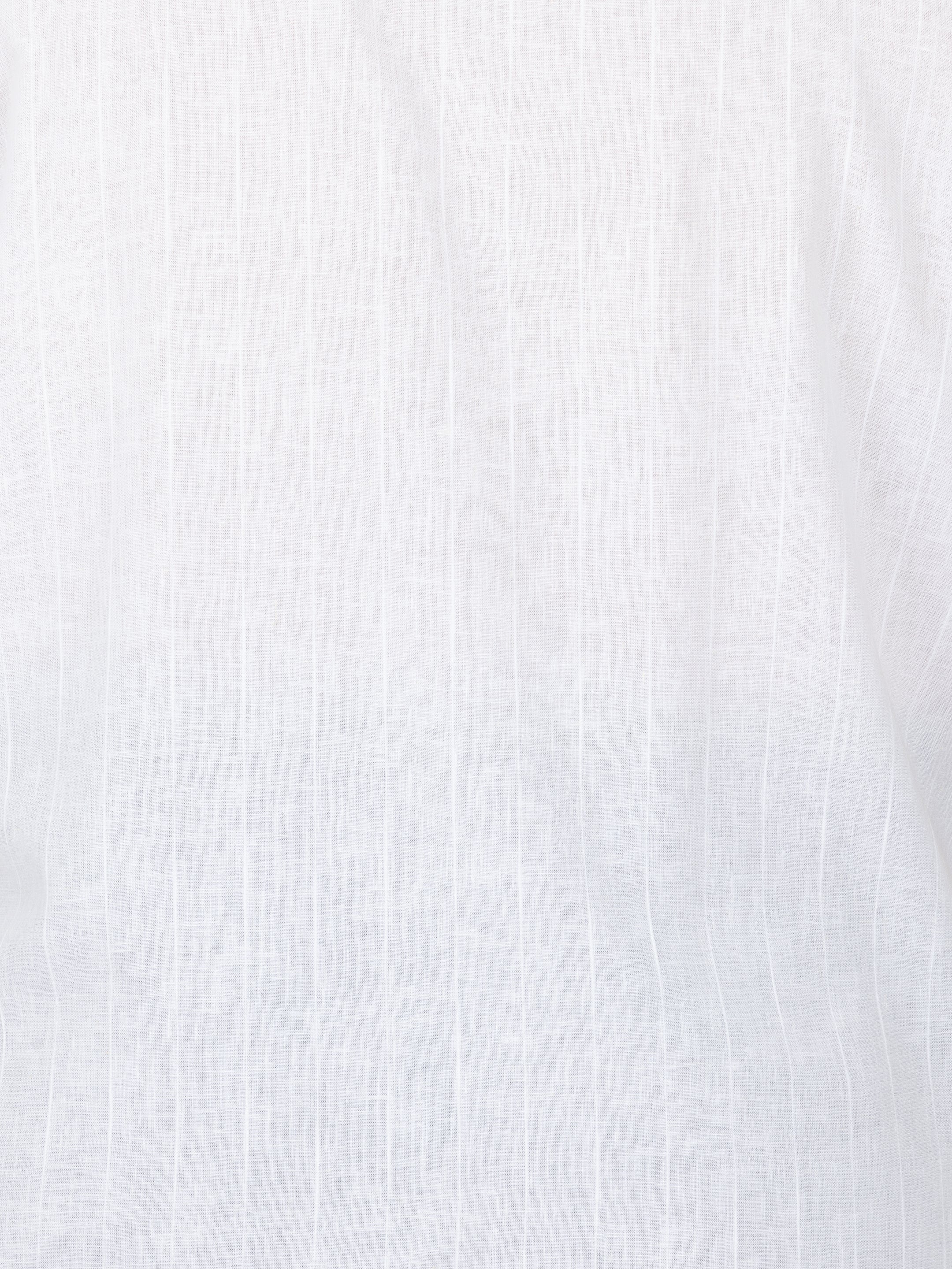 WHATZ Pinnacle Pinstripe Short Kurta for Men